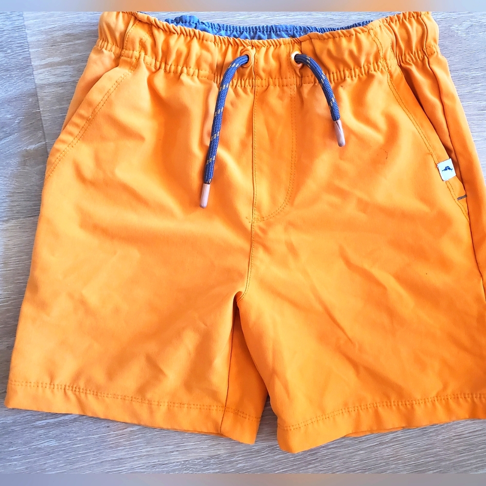 Tommy Bahama Boys Orange Swim Short Trunks SMALL 5/6